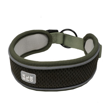 Explor control de ajuste collar clásico verde L - 45-51cm