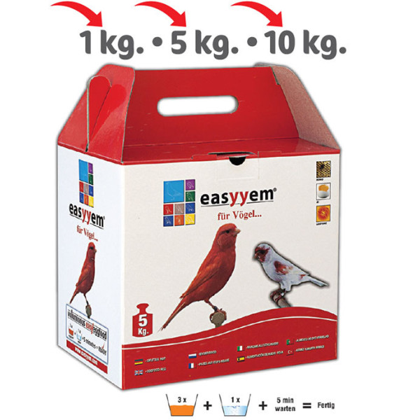 Pasta rossa con uova easyyem 10 kg