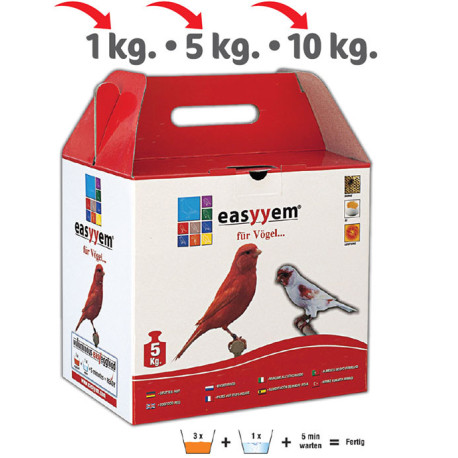 Pasta vermelha com ovos easyyem 10kg