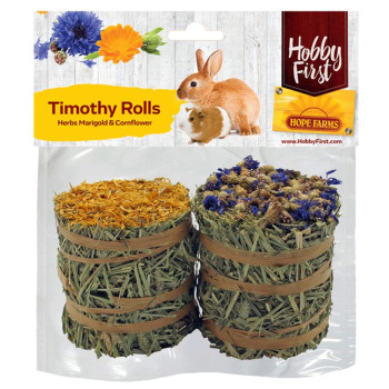 Timothy Hay Rolls Herbs 2 pezzi - Rotoli di fieno per roditori