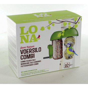 Comedero Lona "Voersilo D2 Combi" - Verde