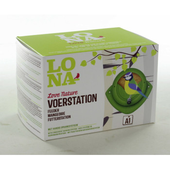 Comedero Lona "Voerstation A1" - Verde