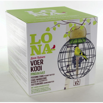 Comedero Lona "Voerkooi V2" - Verde - 20x20cm