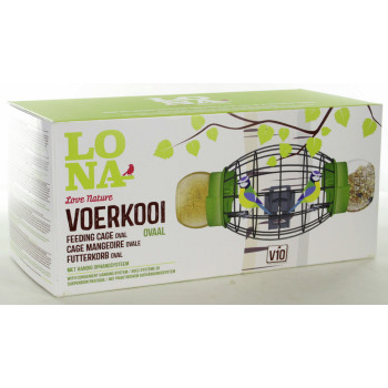 Comedero Lona "Voerkooi V10" - Verde - 32x15cm