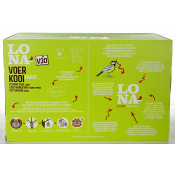 Comedero Lona "Voerkooi V30" - Verde - 42x27cm