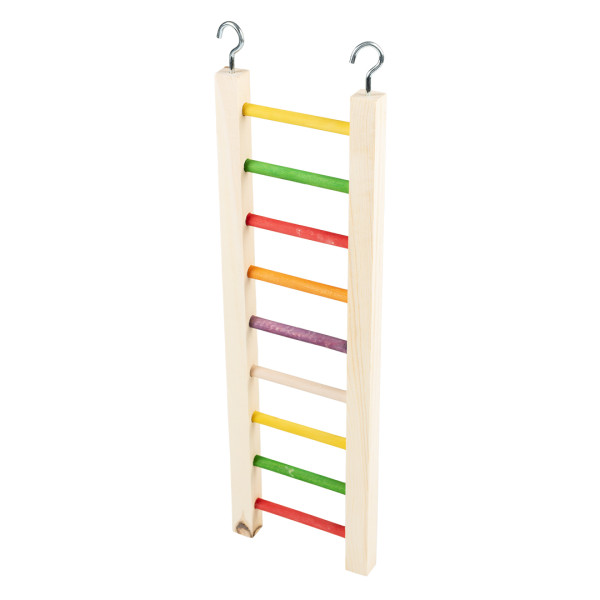 Escalera de madera multicolor - 46x12,8x2cm