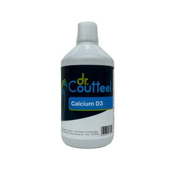 Calcio D3 500ml - Calcio líquido hidrosoluble con Vit D3 - Dr.Coutteel