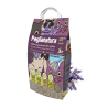 Areia aglomerante para gatos feita de palha de trigo e flores de lavanda 2,4kg/6L - Paglianatura