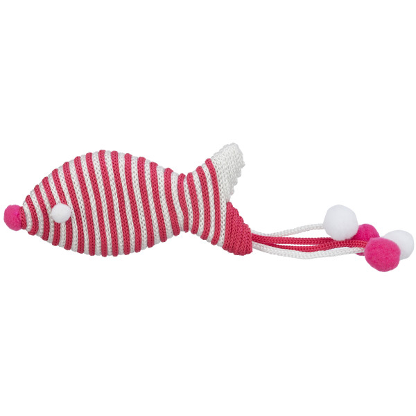 Peixe com chocalho 14cm - Brinquedo para gato