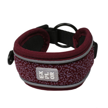 Explor control fit collar moda ciruela púrpura XS - 30-33cm