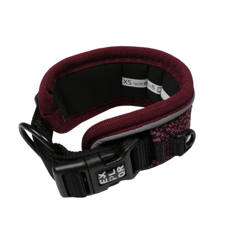 Explor control fit collar moda ciruela púrpura XS - 30-33cm