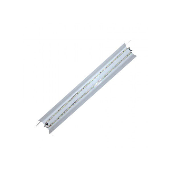 Plafoniera con 2 barre LED montate da 40 cm