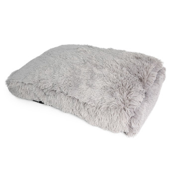 Cuscino rettangolare Ultra Morbido - Grigio chiaro - 97x68x18,5cm - L