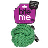 Pelota de algodón trenzado para perros - Ballin - verde - 12cm