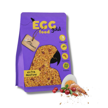 Soft Eggfood Gold 1kg - Fettes Eifutter für große Sittiche und Papageien