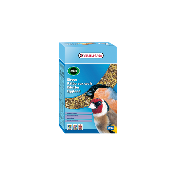 Pasta de ovos para aves nativas 800g - Orlux