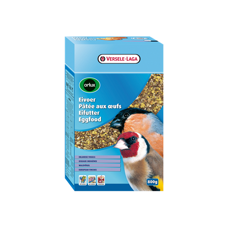 Pasta de ovos para aves nativas 800g - Orlux