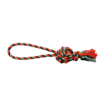 Cotton rope with ball -...