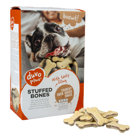 Snack-os biscoito recheado para cão 500g