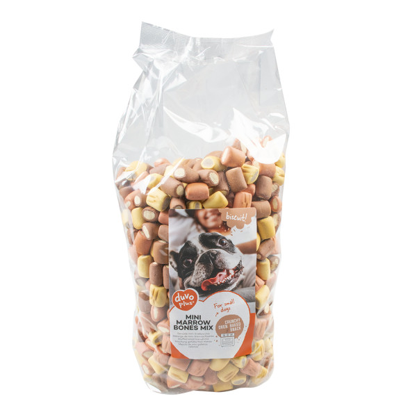 Biscotti mini ossi di midollo mix per cane 2kg