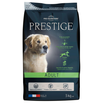 Prestige Adulto al pollame 3kg - Per cani di taglia media