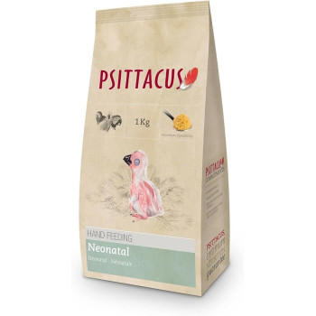 Alimentación Manual Neonatal - 1kg - Psittacus - Alimentación a mano