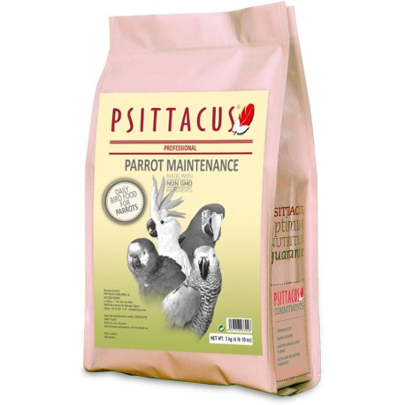 Mantenimiento de loro - 3kg - Psittacus - Extruidos para loro