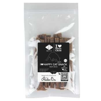 Paus de carne bovina - 70g - 11cm - I love happy cat snack