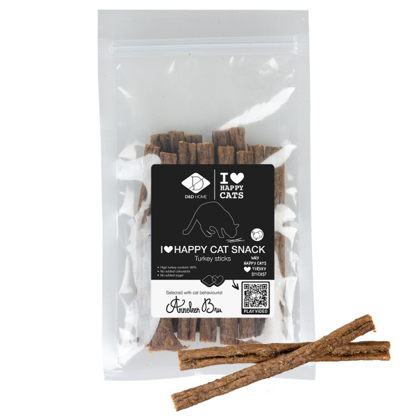 Palitos de peru - 70g - 11cm - I love happy cat snack