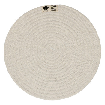 Tappetino per alimentazione beige - Jill - 40x40x0,8cm