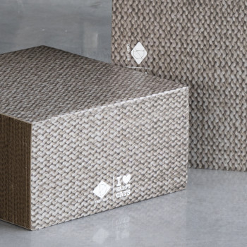 Blocco - Tiragraffi in cartone beige - Freya - S - 30x30x15cm