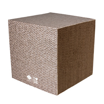 Bloque - Rascador de cartón beige - Freya - L - 30x30x30cm