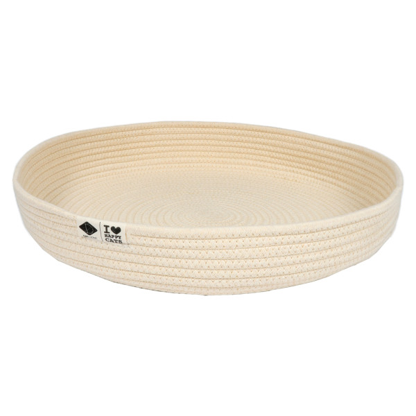 Cesta per gatti - Beige - Jess - 45x45x7cm