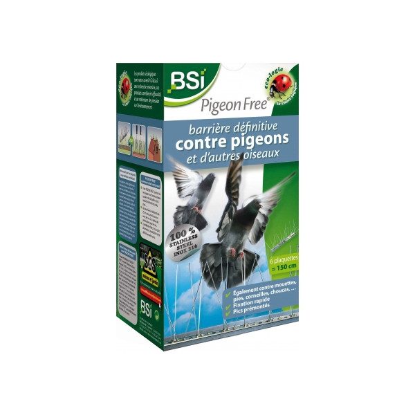 Barrera contra las palomas, urracas y cuervos - Pigeon free 1,5m - BSI