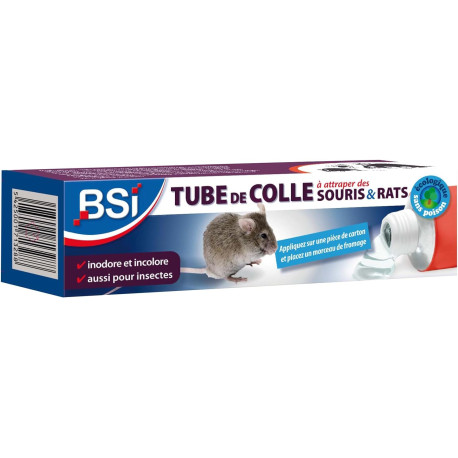 Tubo de cola para ratos e ratazanas 135 g - BSI