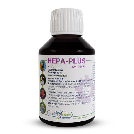 Hepa-Plus 100ml - Alívio para o fígado - NeorniPharma