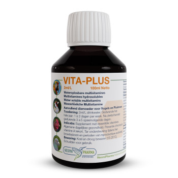 Vita-Plus 100ml - Multivitaminas hidrossolúveis - NeorniPharma