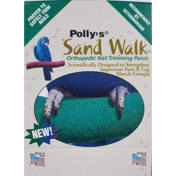 Polly's Sand Walk Orthopedic Sandblasted Bird Perch