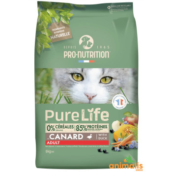 PureLife chat adulto al pato 8kg