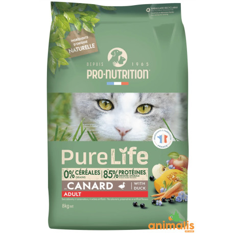 PureLife chat adulto all'anatra 8kg