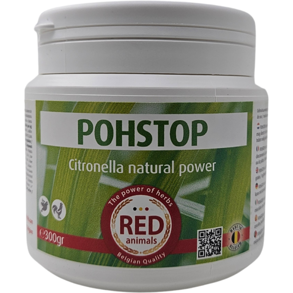 Poustop en polvo 300g - Red-Animals