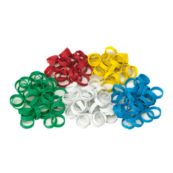 Anelli in plastica per polli - 20mm - 100 pezzi