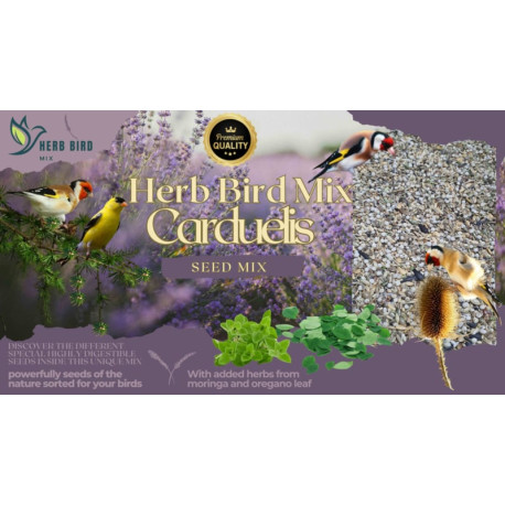 Mezcla de semillas de Carduelis 10kg - Herb bird mix