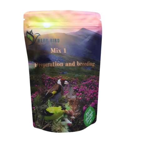 Mix 1 per il periodo di riproduzione - 150g - Herb bird mix