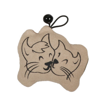 Brinquedo para gato com guizo - Happy cats - 8,5x2x7cm