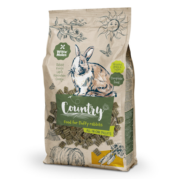 Granulado para coelho - Country coelho all-in-one - 2kg