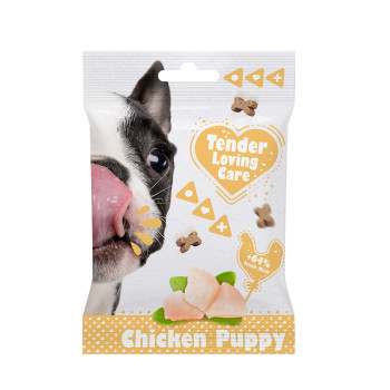 Snack al pollo per cucciolo 100g - Tender Loving Care