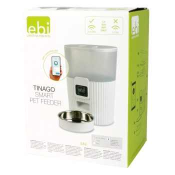 Sistema di alimentazione intelligente bianco - Tinago - 3,5L - 21x15x28cm