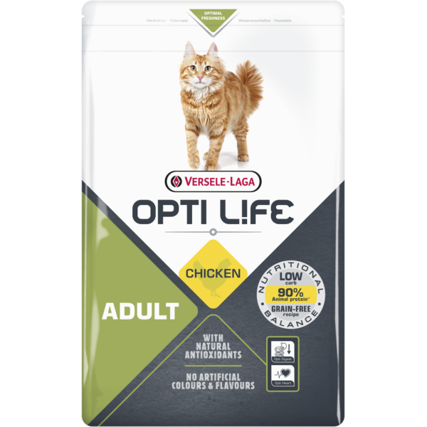 Cat Adult al pollo 1kg - Opti Life