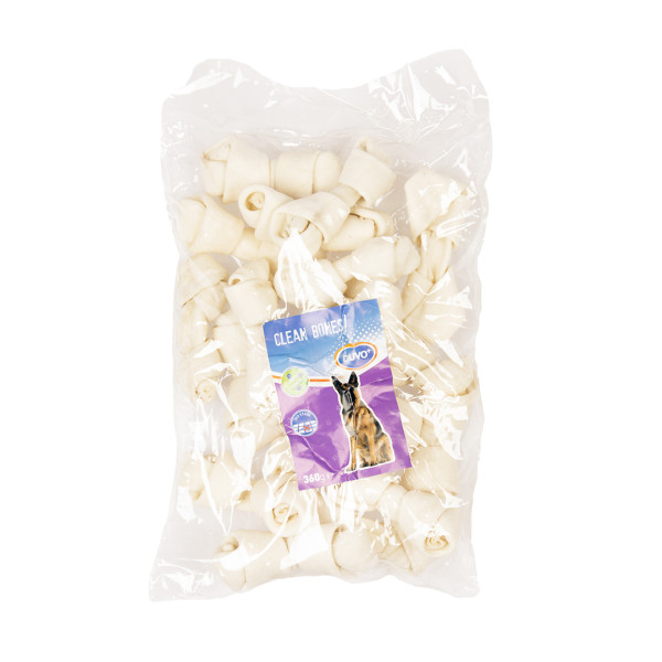 Huesos masticables con nudo - 18 piezas - 10 cm - ¡Bone!